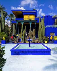 Previously Owned By Fashion Designer Yves Saint Laurent The Jardin Majorelle Is Now Open To The Public And A Must Marrakech Yves Saint Laurent Saint Laurent
