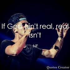 I want to know what it's like to wake up in the morning and feel like it's real when i'm laughing . Nf Real Music Tattoos Novocom Top