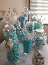 Baby Shower Table Ideas Print My Baby Shower Baby Shower Candy Baby Shower Candy Bar Winter Wonderland Baby Shower