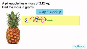1 kilogram (kg) = 1000 grams (g) when you are weighting different items, it is normal that you. Converting Kilograms To Grams Youtube