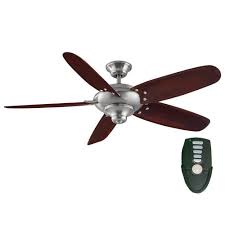 Home Decorators Collection Altura 56 In Indoor Brushed Nickel Ceiling Fan With Remote Control Brushed Nickel Ceiling Fan Ceiling Fan Ceiling Fan With Remote