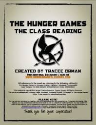 Hunger Games Class Reaping Mock Training Sessions Role Pla Hunger Games Hunger Games Questions Hunger Games Unit