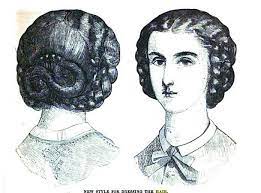 1855 1865 Hair Dressing The Look And A Basic Tutorial Beth S Bobbins