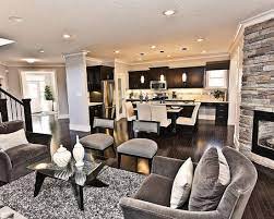 Using dark wood flooring will seem to highlight the entire bedroom especially if you will use light colors in your surya carpets give a soft touch to this bedroom in white with dark wooden flooring. Pin By Angie Litterick Fridley On Home Contemporary Living Room Design Open Concept Living Room Home