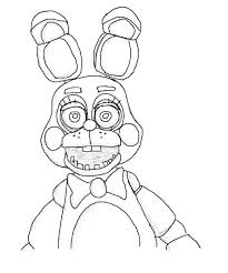 Scary characters from 5 nights at freddy's. Five Nights At Freddy S Coloring Pages Bonnie Novocom Top