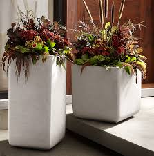 Artificial flowers in pots for outside. The 12 Best Planters Of 2021