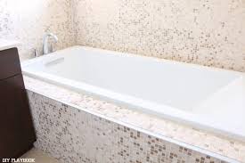 Again, a stunning yet simple vanity trays for bathroom with the diamond accent that you can include to your top list. How To Make Your Own Diy Bathtub Tray The Diy Playbook