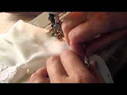 Hemming Chiffon On A Wedding Dress Wedding Dress Alterations Diy Wedding Dress Chiffon