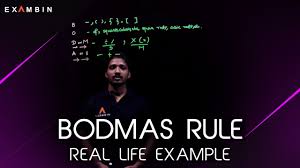 Bodmas Rule Explained With Examples Youtube