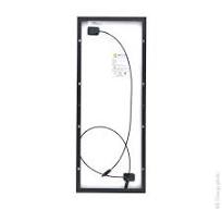 Panneau solaire 75W-12V Monocristallin à Haut Rendement ...