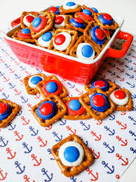 4th of july dessert fruit pops. Yummy Patriotic 4th Of July No Bake Pretzel Bites Recipe