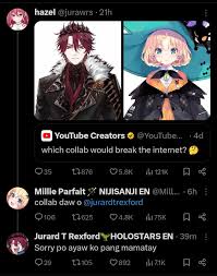 👢 Millie Parfait speaking Tagalog ( Filipino ) - Hey collab ; 😎 Jurard T.  Rexford speaking Tagalog ( Filipino ) - Sorry, I dont want to die yet :  rkurosanji