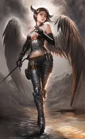 Fallen By Sakimichan On Deviantart Angel Art Warrior Woman Fantasy Girl