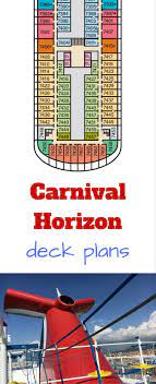 Get A Detailed Layout Of Carnival Horizon Deck Plans You Can Find The Categories Room Types And The Detaile Carnival Horizon Deck Plans Carnival Cruise Line