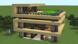 Want to live like spongebob? Minecraft How To Build A Modern Survival House Youtube