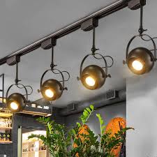 Modern Track Light Led Ceiling Rail Lamptrack Lighting Rotated Spotlights Indoor Windows Showrooms Home Lighting Fixtures Track Light Led Track Lightceiling Rail Aliexpress