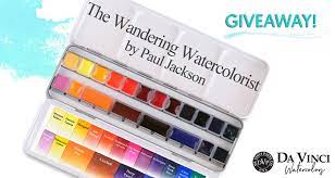 Da Vinci Watercolors The Wandering Watercolorist Palette By Paul Jackson Https Doodlewash C Artist Supplies Storage Advertising And Promotion Palette Ideas