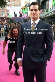 Jason Momoa Sneaks Up On Henry Cavill Know Your Meme
