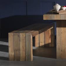Dining table seating guide from home and timber. Buy Industrial Plank Wood Rustic Bench Recycled Dining Furniture