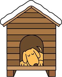 How to draw step by step small dog house. Dog Sleeping In The Dog House Clipart Free Download Transparent Png Creazilla