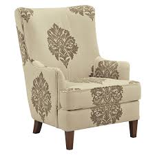 Signature Design By Ashley Berwyn Damask Arm Chair Fabric Accent Chair Accent Chairs Furniture