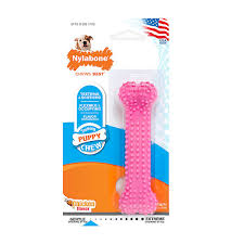 I try not to let her chew the teething rings on carpeted. Nylabone Puppy Chew Dental Dog Bone Dog Interactive Toys Petsmart