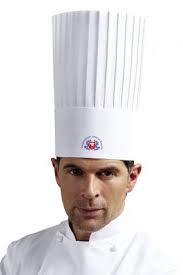 CHEF'S HAT KING WHITE