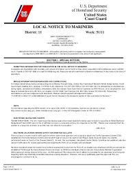 Local Notice To Mariners Week 51 Dana Point Boaters