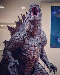 King of the monsters (2019) and kong: Kaijuguy25 On Instagram New Images Of The Godzilla 2019 Statue Godzilla Godzilla Vs King Ghidorah Kaiju Monsters