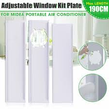 Without it, your room will remain warm even if you have the ac on blast! 3pcs 190cm Adjustable Window Slide Kit Plate For Midea Portable Air Conditioner Buy At A Low Prices On Joom E Commerce Platform