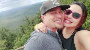 Camping in a custom-built camper with a creative partner