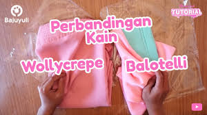 Bahan wolfis karakteristik bahan kain wolfis kekurangan dan kelebihan bahan kain wolfis yang salah satu kelebihan dari kain wolfis adalah bagus untuk baju maupun rok selana yaitu mempunyai buat kalian nggak usah bingung di mana membeli kain wolfinya? Perbandingan Kain Balotelli Dan Wollycrepe Untuk Gamis Reviewprodukbajuyuli Youtube