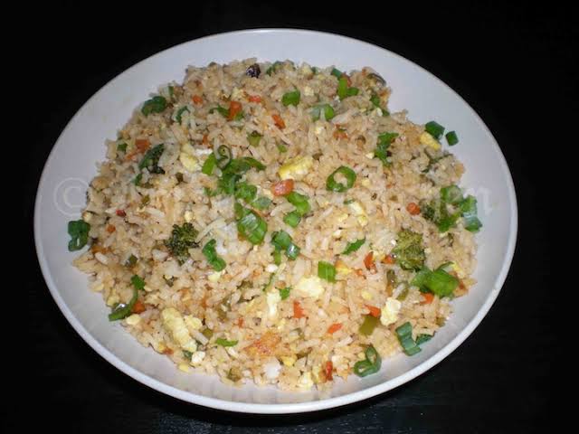 Egg fried rice 