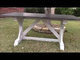 Dining table diy harvest harvest table diy table home table decor rustic dining table farm harvest table — grassrootsmodern.com. Diy Farmhouse Harvest Table Part 1 Youtube