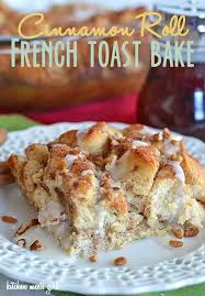 Cinnamon Roll French Toast Bake