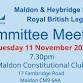 M&H Branch Committee Meeting event image