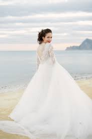 An Elegant Styled Beach Wedding In Altea Spain Destination Wedding Details Most Beautiful Wedding Dresses Beach Wedding Dress Beach Wedding