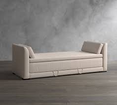 Luna Upholstered Daybed Sleeper Upholstered Daybed Furniture Sofa Bed Pottery Barn