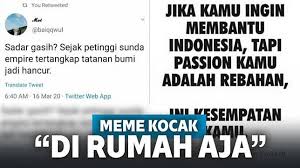 Meme Kocak Di Rumah Aja Ini Bikin Kamu Nggak Bosan Di Rumah Keepo Me Line Today