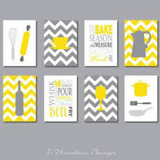 Gray And Yellow Kitchen Decor Google Search Kitchen Decor Modern Modern Kitchen Art Kitchen Art