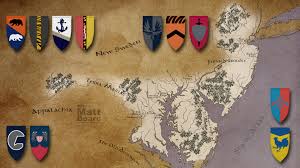 Your trip begins in the state of new jersey. Tolkien Style Fantasy Map Of Delaware Maryland New Jersey And Dc Cfb
