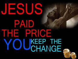 Image result for images jesus paid the price