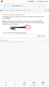 This means that your credit card company owes you money instead of the other way around. I Need Real Customer Service Paypal Community