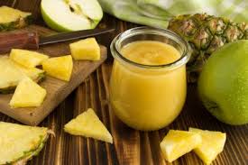Recette Compote Pomme Ananas Supertoinette Recette Recette Compote De Pomme Compote De Pomme Ananas