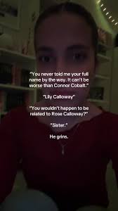 Connor Realizing Lily Is Related to Rose