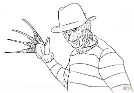 Dibujo De Freddy Krueger Para Colorear Dibujos Para 18034 In 2020 Freddy Krueger Art Freddy Krueger Drawing Freddy Krueger