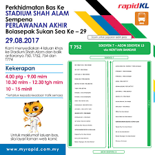 Shah alam bus terminal seksyen 17 busonlineticket.com via www.busonlineticket.com. Rapid Kl Kami Akan Menyediakan 4 Laluan Bas Khas Ke Facebook