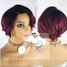 wowfactor natural burgundy ombre bob wig