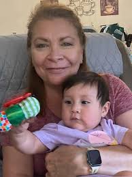 Look what I found! My cousin Lupita de la Torre and Lydia!