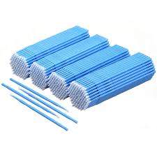 Repeat until the brush is clean. Akstore 400 Pcs Disposable Micro Applicators Brush Eyelash Extension Individual Applicators Mascara Brush For Make Up And Clean And Compatible And Personal Care Blue Buy Online In Bahamas At Bahamas Desertcart Com Productid